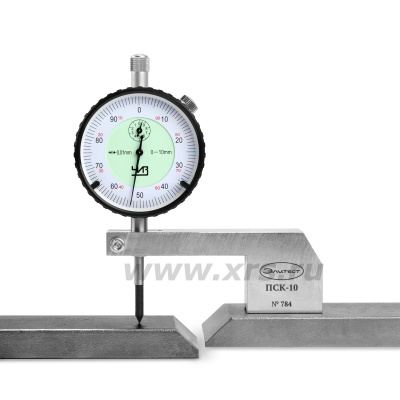 Приспособление для измерения глубины подрезов и смещения кромок ЭЛИТЕСТ ПСК-10