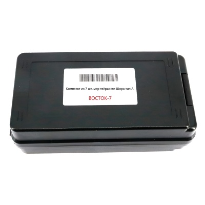 Меры твердости резины и пластмасс тип A и D