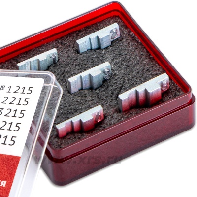 Образцы-имитаторы вогнутости и выпуклости корня сварного шва