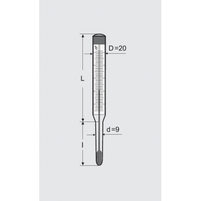 Термометры технические жидкостные ТТЖ-М, исполнение 5
