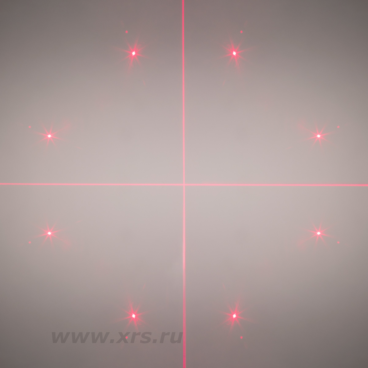 Лазерный контур позволяет визуально оценить зону покрытия рентгеновского излучения перед началом экспозиции