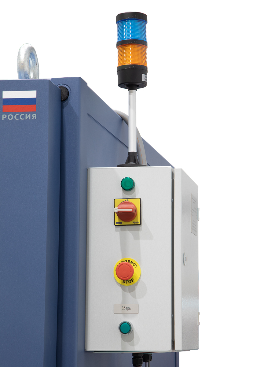 Щит управления камеры радиационной защиты