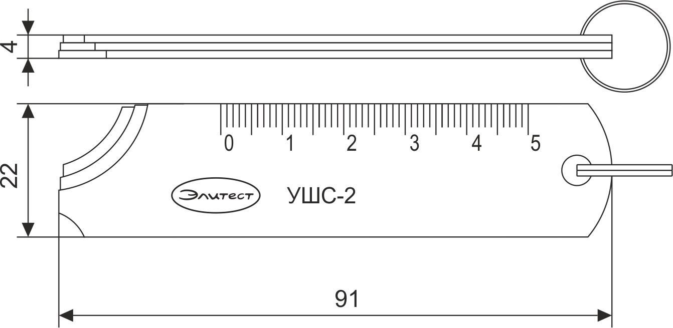 Универсальный шаблон сварщика УШС-2