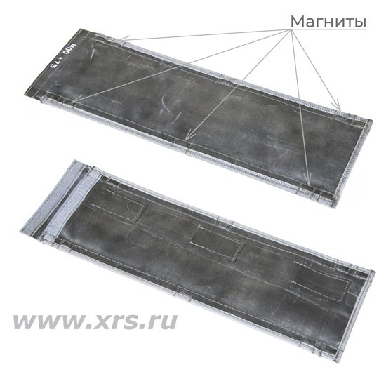 Схема расположения магнитов в кассетах СПРУТ СМ